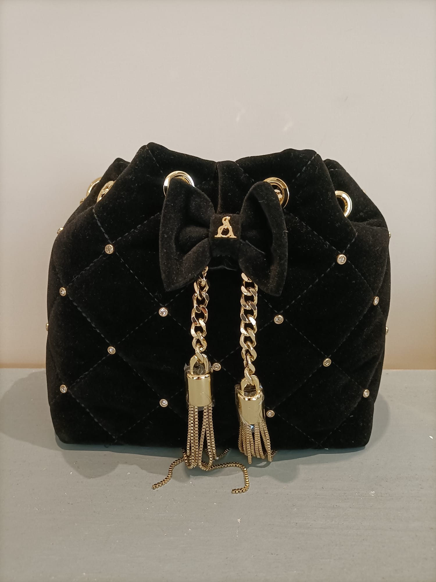 Borsa mathis party velours - L'Atelier du Sac - immagine 2