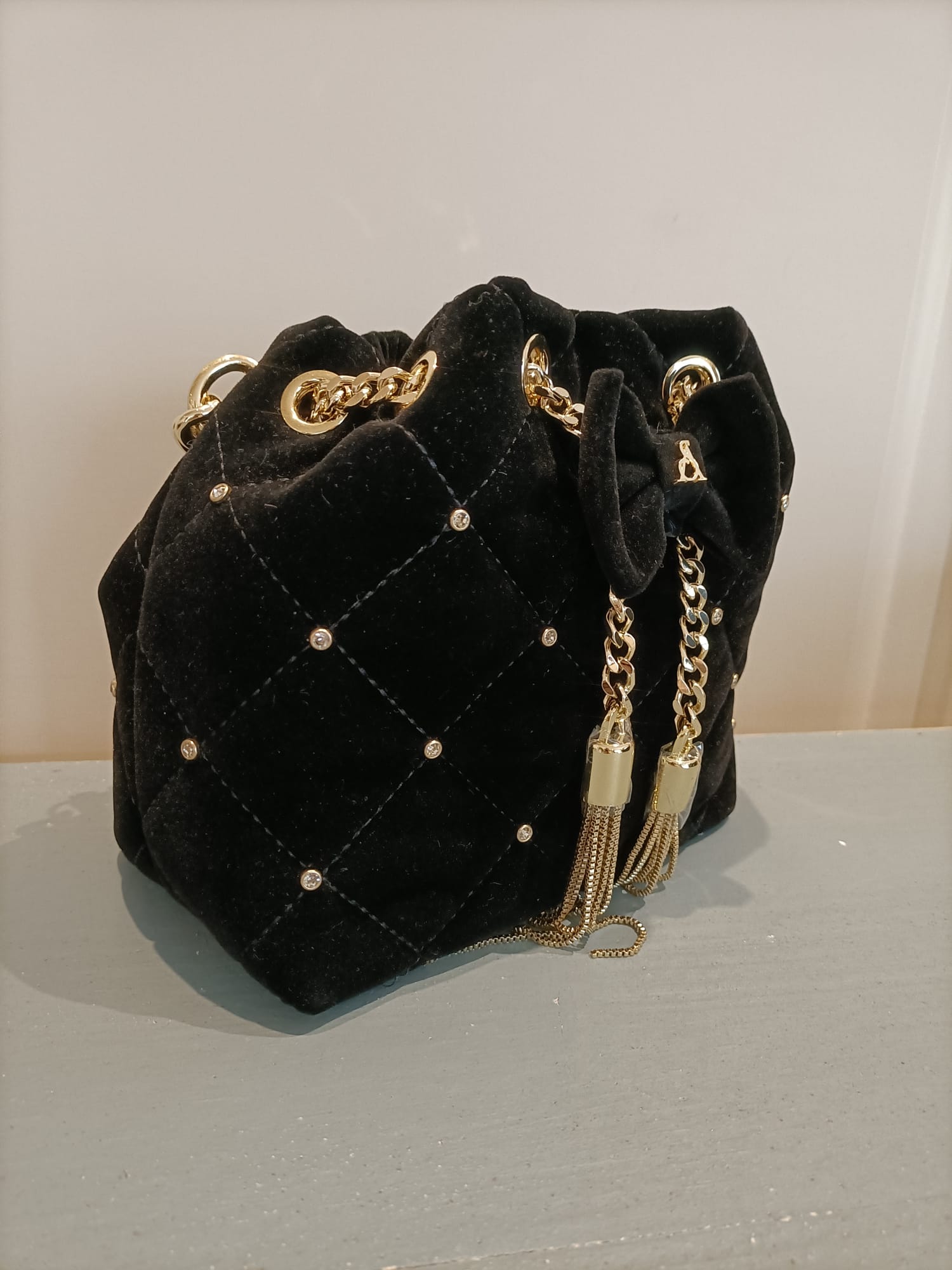 Borsa mathis party velours - L'Atelier du Sac - immagine 3