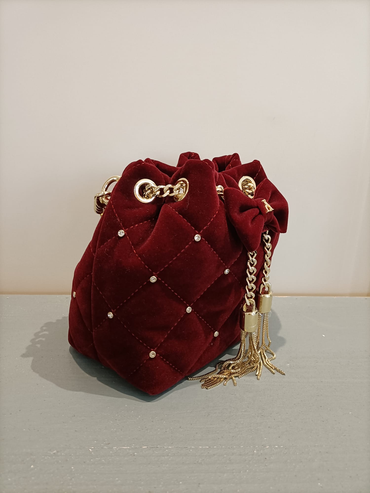 Borsa mathis party velours - L'Atelier du Sac - immagine 6