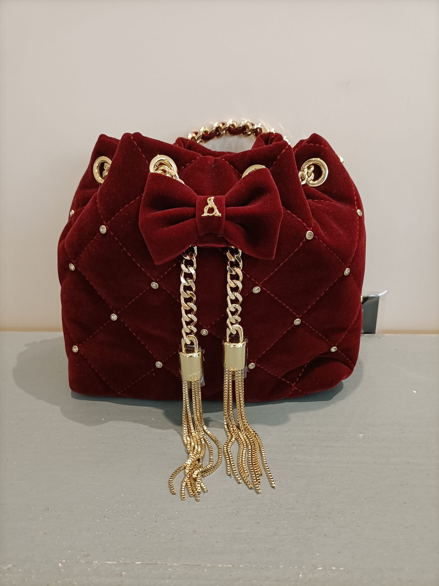 Borsa mathis party velours - L'Atelier du Sac - immagine 7