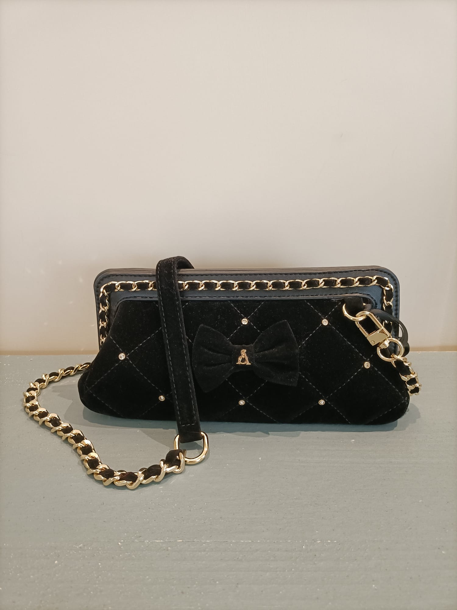 Borsa babette party velours - L'Atelier du Sac - immagine 6