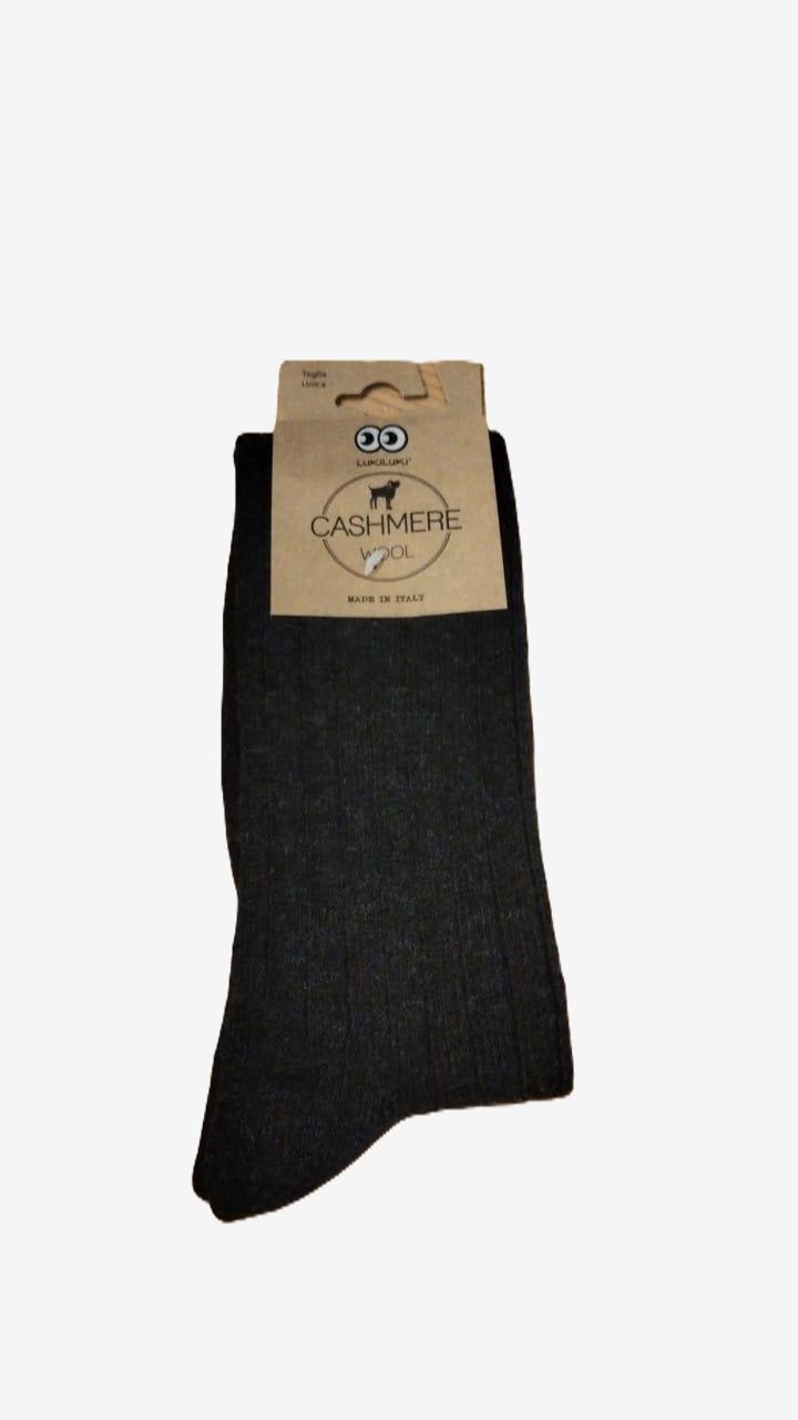 Calza lunga uomo lana e cashmere tg unica - LukiLuki - immagine 3