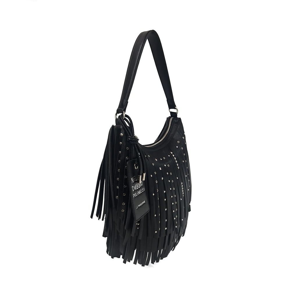 Borsa a spalla con frange - Le Pandorine - immagine 2