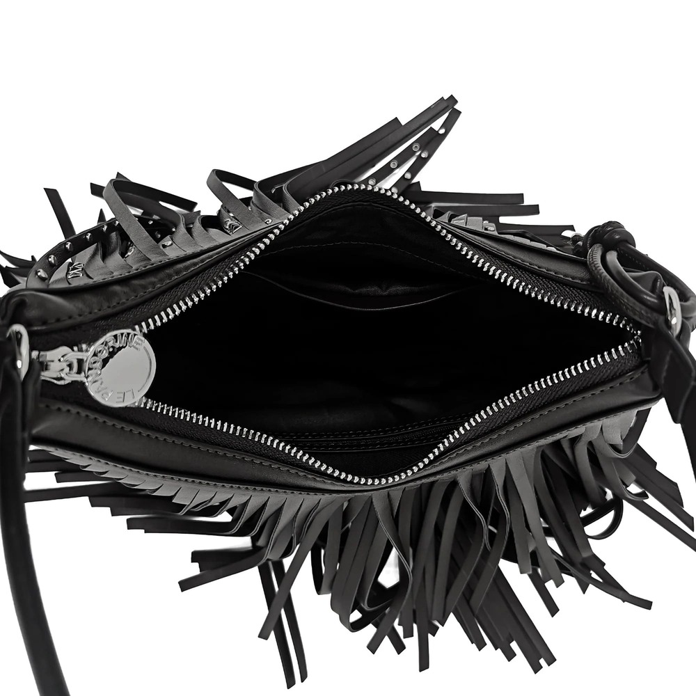 Borsa a spalla con frange - Le Pandorine - immagine 3