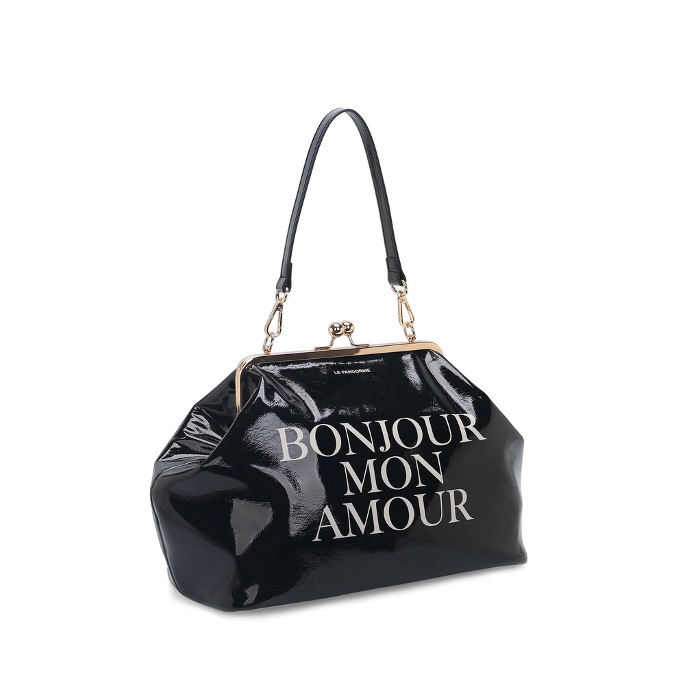 Borsa a spalla in vernice donna - Le Pandorine - immagine 3