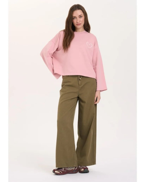 Jeans verde donna - 24colours